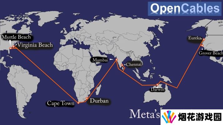 Meta计划建立自己的海底光缆 长度将超4万公里